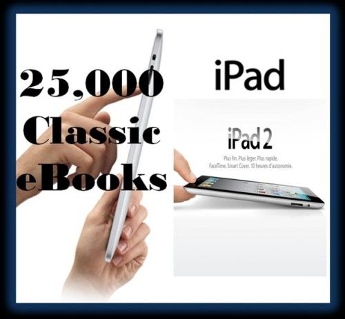 Over 25,000 Sorted ePub Books for iPad/Sony/Nook on DVD  