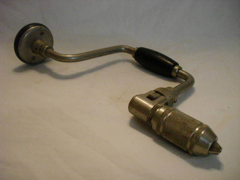 VINTAGE STANLEY BIT BRACE NO.923 10 IN. REVERSABLE  