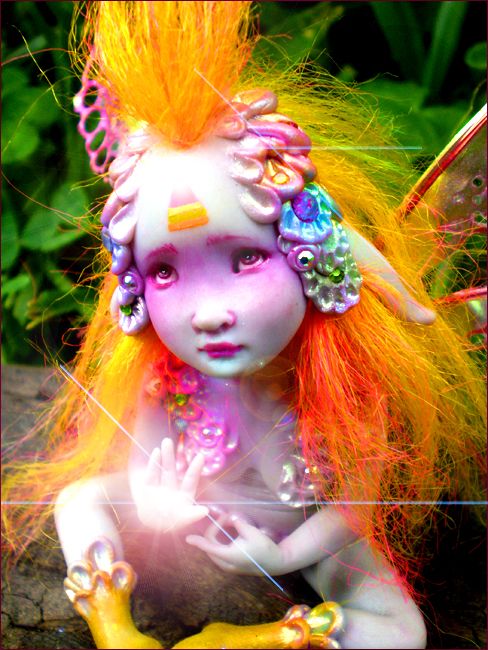 An Intergalactic Fairy  Celia Anne Harris  OOAK  