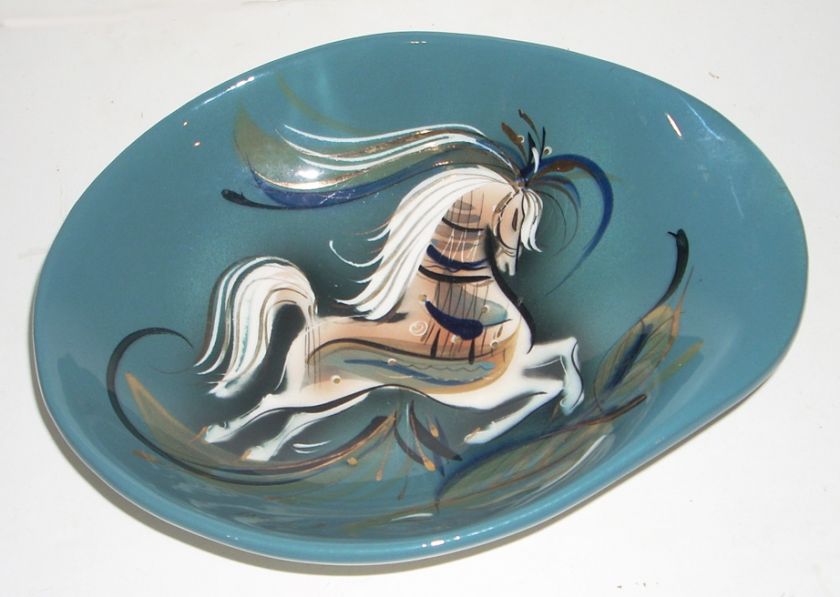 Vintage 9 Sascha Brastoff Star Steed Bowl / Dish  