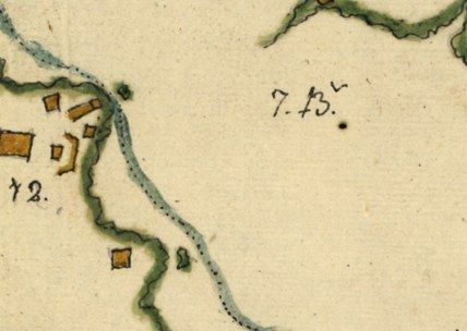 1700s map of Brazil, Santa Catarina, State  