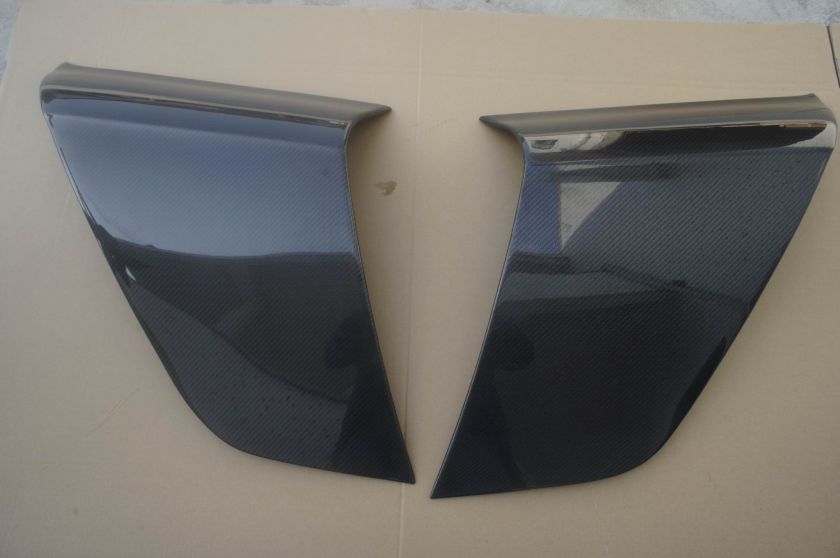 Audi TT MK2 REAL CARBON FIBER DOOR SIDE WINGS FENDER R8 LOOK  