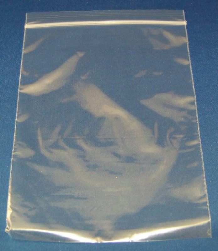 Reclosable Ziplock Clear Plastic Bags   100 ct.  