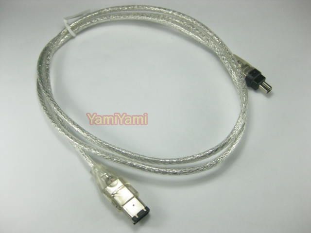 Ft Firewire IEEE 1394 A 6 m to 4 Pin DV iLink Cable  