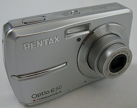 Pentax Optio E50 8.1 Megapixel Digital Camera silver 27075138599 