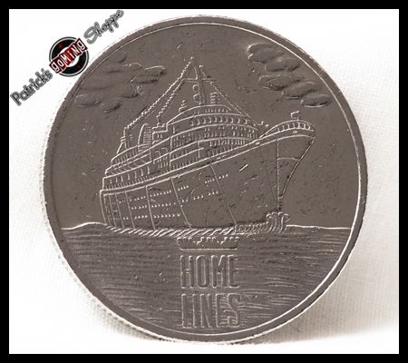 GAMING TOKEN HOME LINES ITALIAN CRUISES SHIP CASINO  