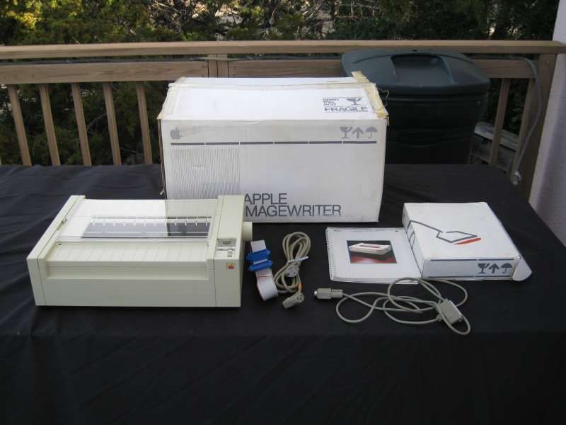 1984 Apple ImageWriter Printer   In Original Box   Macintosh 128k 