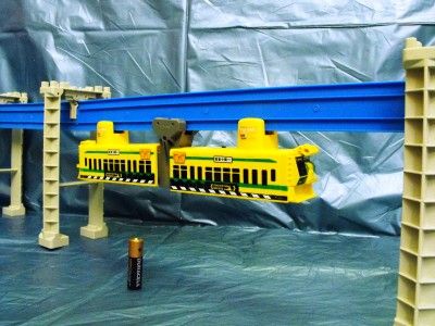 Tomy Tomica Hanging Monorail, Yellow Maintenance Train  