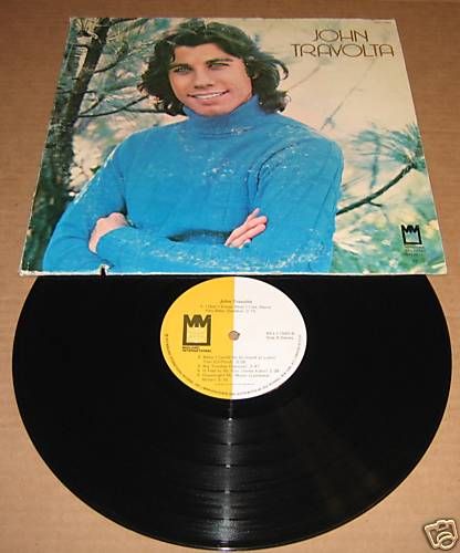 JOHN TRAVOLTA SELF TITLED LP MIDLAND BKL1 1563  