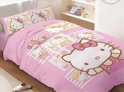 Hello Kitty Duvet Comforter Quilt 59 x 71 WOW  