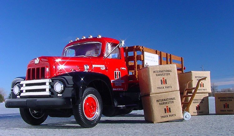 SUPER SALE   1957 INTERNATIONAL HARVESTER PARTS STAKE TRUCK   First 