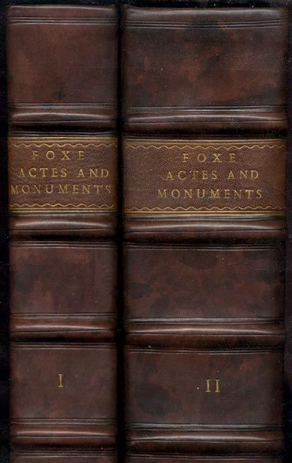 1610 FOXES ACTS AND MONUMENTS(MARTYRS)/BIBLE/RARE  