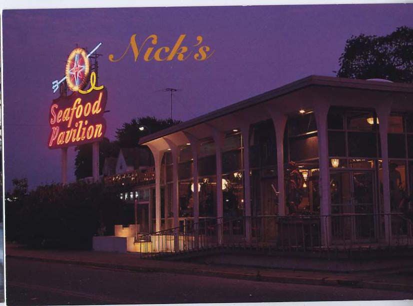 YORKTOWN VA early Nicks Seafood Pavillion Restaurant  