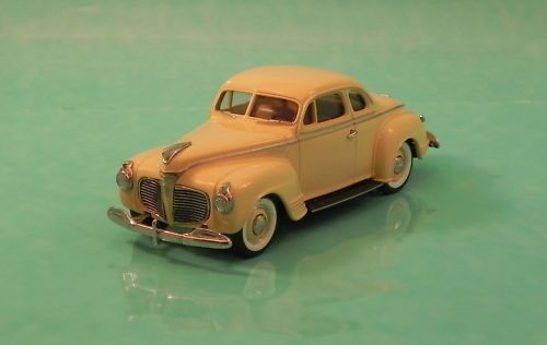 DURHAM 1941 PLYMOUTH COUPE Cream  