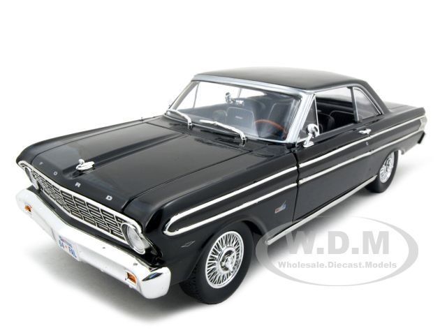 1964 FORD FALCON BLACK 118 DIECAST MODEL CAR  