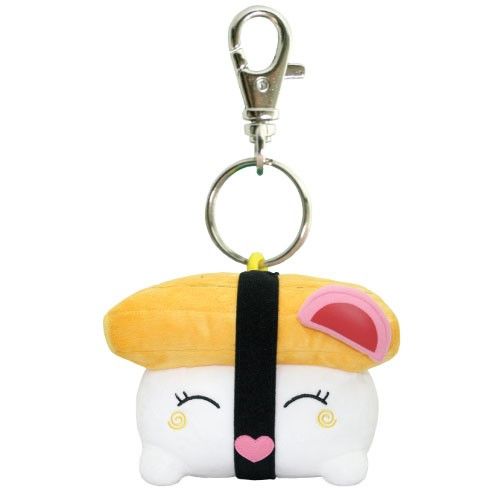 Yammy Yammy Japanese Food Sushi plush keychain Love Tamago  