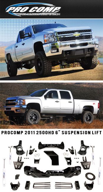 Explorer Procomp 2011 2500HD 6 Suspension Lift  