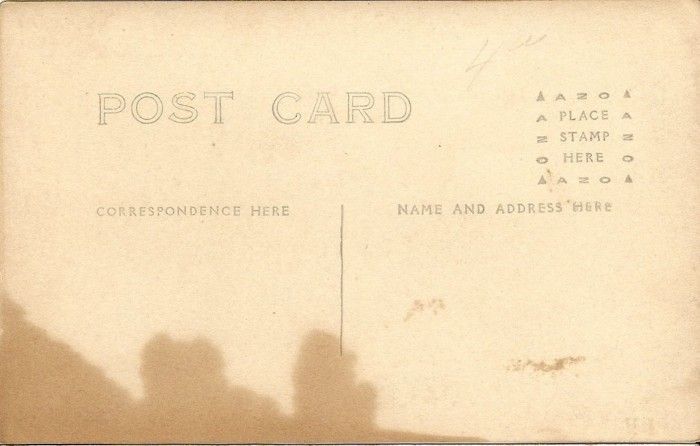 RPPC MODEL T CAR AZO UNUSED POSTCARD (1904 1918) RARE  