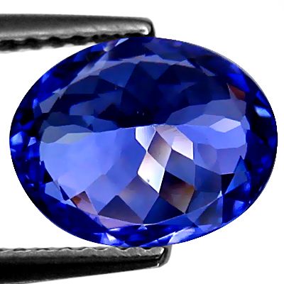 56 Ct AAA Marveloue Top Fire Flashing Natural PurplishBlue Tanzanite