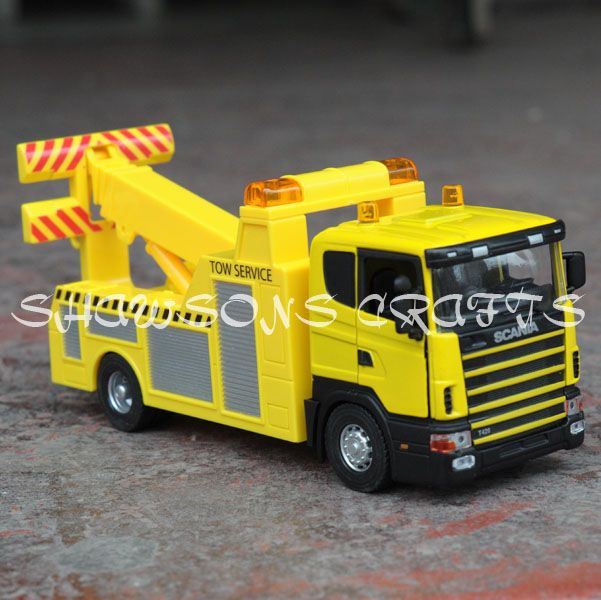 DIE CAST 1/43 SCANIA TOW TRUCK WRECKER MODEL REPLICA  