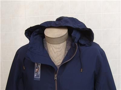 American Living POLO Zip Hoodie Mens XL Jacket Coat Navy Fleece Blazer 