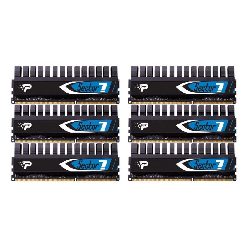 NEW★ PATRIOT VIPER II 24GB 6 x 4GB Sector 7 DDR3 10666 1333 