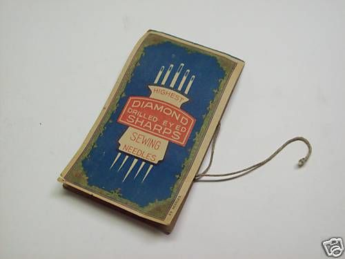 WWI WW1 Era US Army Sewing Kit Needle Book  