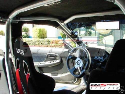 GODSPEED 02 06 IMPREZA WRX STI 6 POINT ANTI ROLL CAGE  