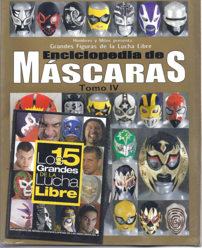 ENCICLOPEDIA DE MASCARAS VOL.4 WRESTLING NEW MAGAZINE  