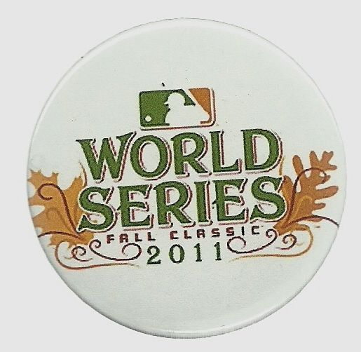 World Series Fall Classic 2011 Texas Rangers MLB Button or Magnet 