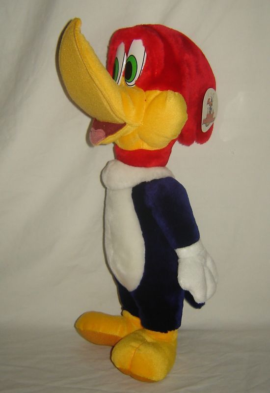 Walter Lantz Universal Studios Plush WOODY WOODPECKER  