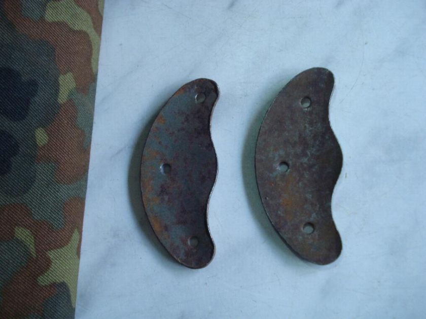 WWII ORIGINAL GERMAN BOOT STEEL CALKS 2pcs.  