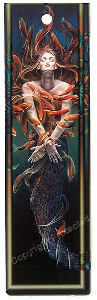 Sheila Wolk Metamorphosis Mermaid Bookmark  