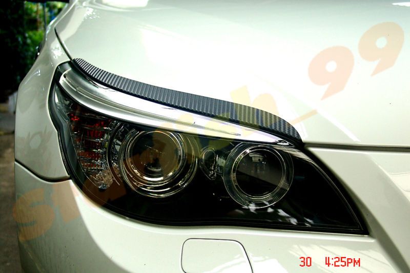 3M DiNOC CARBON FIBER EYEBROWS/EYELIDS DECAL E60 E61 M5  