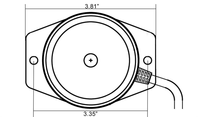 Utility Market LED Strobe Beacon Amber  