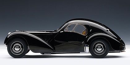 BUGATTI 57SC ATLANTIC 1938 BLACK 118 Diecast AUTOART  