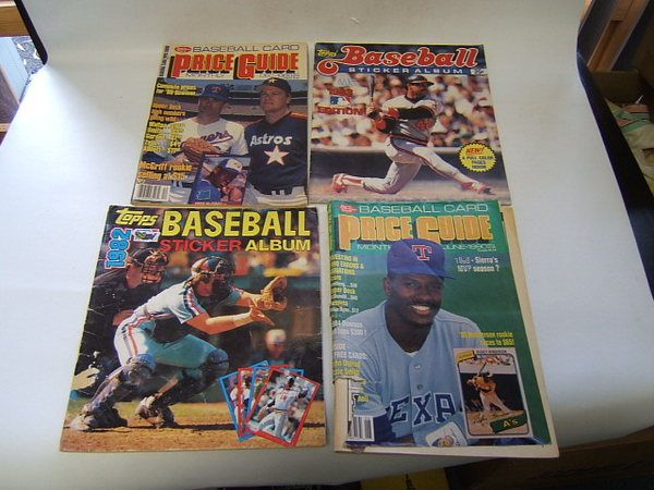 issues 1980s Baseball Sticker Albums & Price Guides  