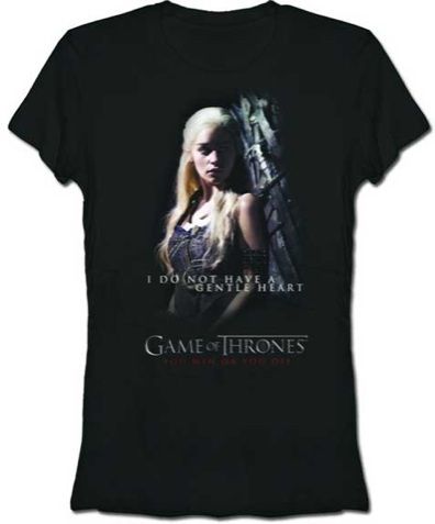 New Authentic Game of Thrones Dany Ladies T Shirt  