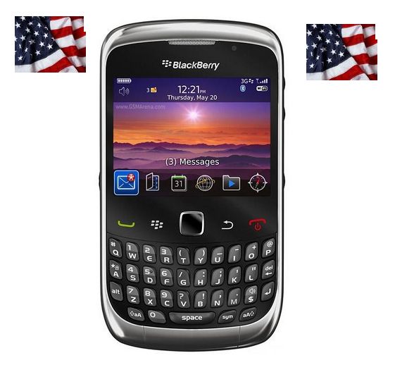 NEW BLACKBERRY CURVE 9330 SPRINT 3G PHONE CLEAN ESN  