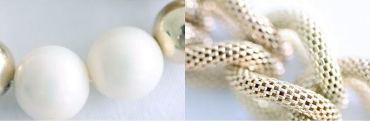 1pcs Web Chain Braided Exquisite Pearl Bracelet A64 FREE SHIP  