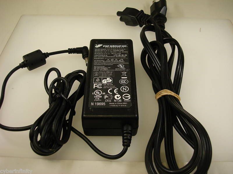 FSP AC/DC 65W FSP065 AAB Power Adapter w/Power Cord  