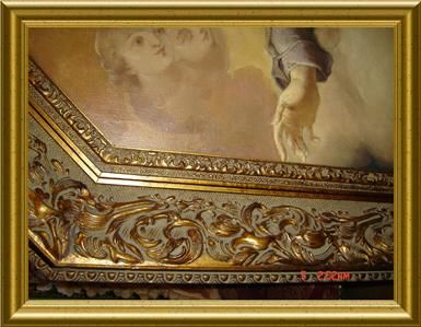   Italy Old Master St Joseph Ascending into Heaven Oil Painting  