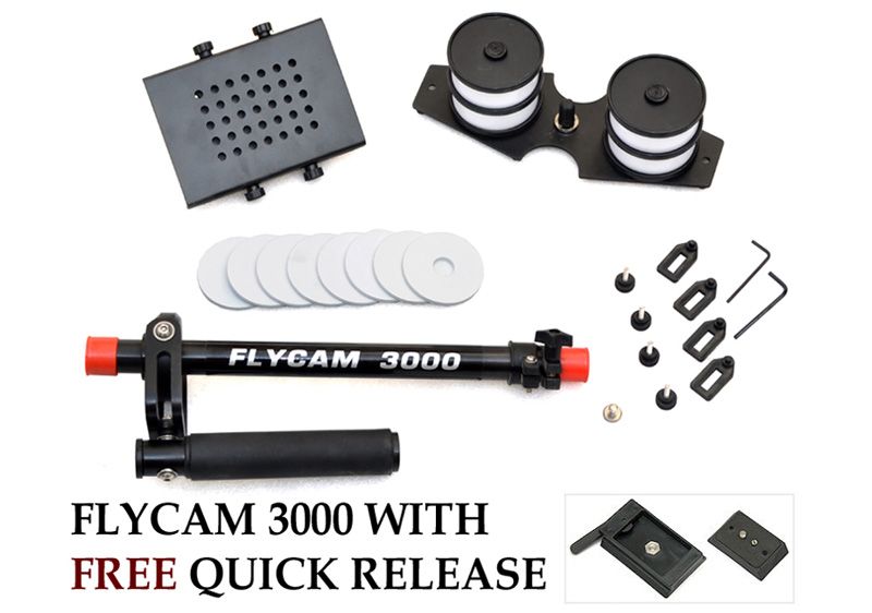 Flycam3000 Flycam 3000 for DSLR DV HDV cams upto 5 LBS of weight d90 