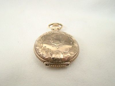 VINTAGE 15J 1904 GOLD FILLED WALTHAM HUNTER CASE POCKET WATCH  