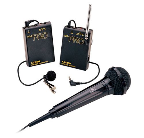 Azden WMS PRO On Camera VHF Wireless Microphone System  