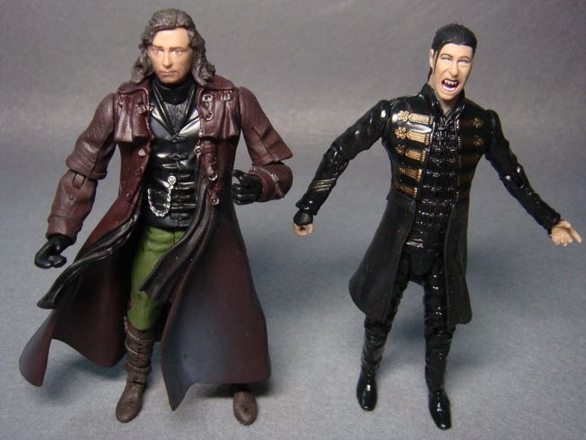 JAKKS Van Helsing Dr.Dracula & Valerious 4.75“ figures  