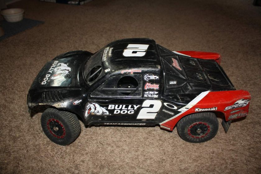 Team Associated SC8 Roller Brushless Converted Bullydog RC Truck 