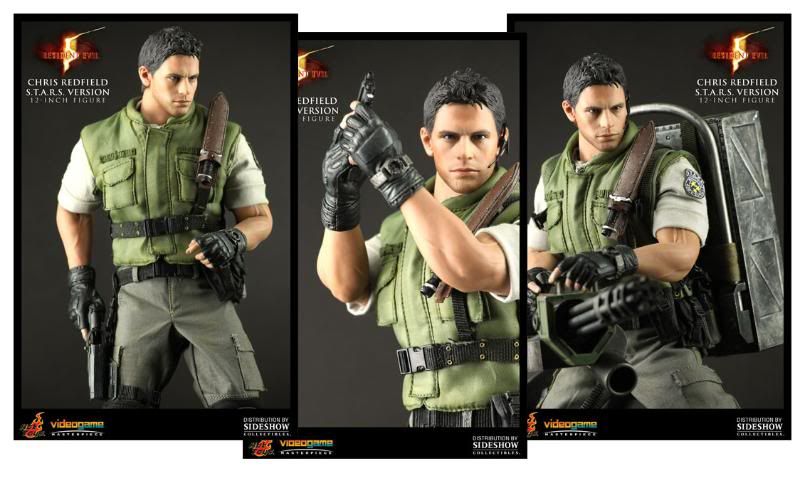 Resident Evil Biohazard Hot Toys 1/6 16 12 Scale Chris Redfield 