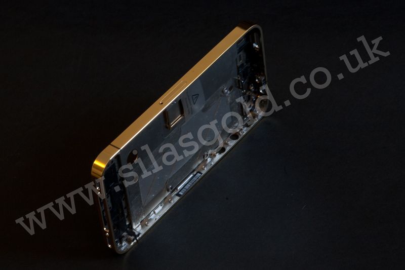 iPhone 4 Bezel   Middle Chassis 24k Gold Plated  