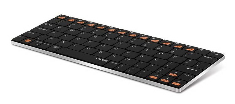 Bluetooth Wireless Metal Blade Mini Portable Keyboard iPad Android 